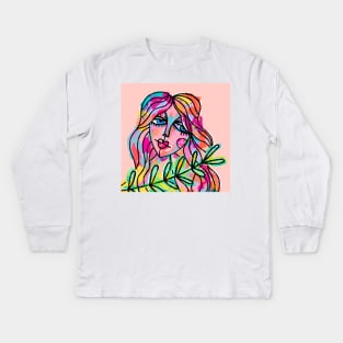 Valentina Kids Long Sleeve T-Shirt